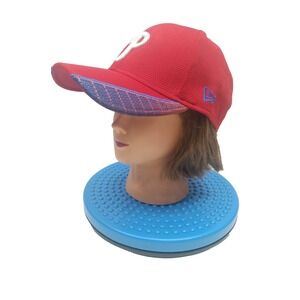 MENS PHILADELPHIA PHILLIES 39THIRTY REFLECTIVE MLB BASEBALL CAP/HAT SMALL/MED